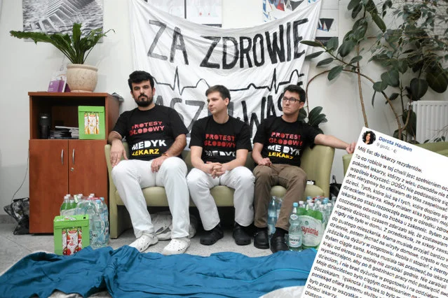 Coraz więcej środowisk medycznych popiera protest rezydentów.