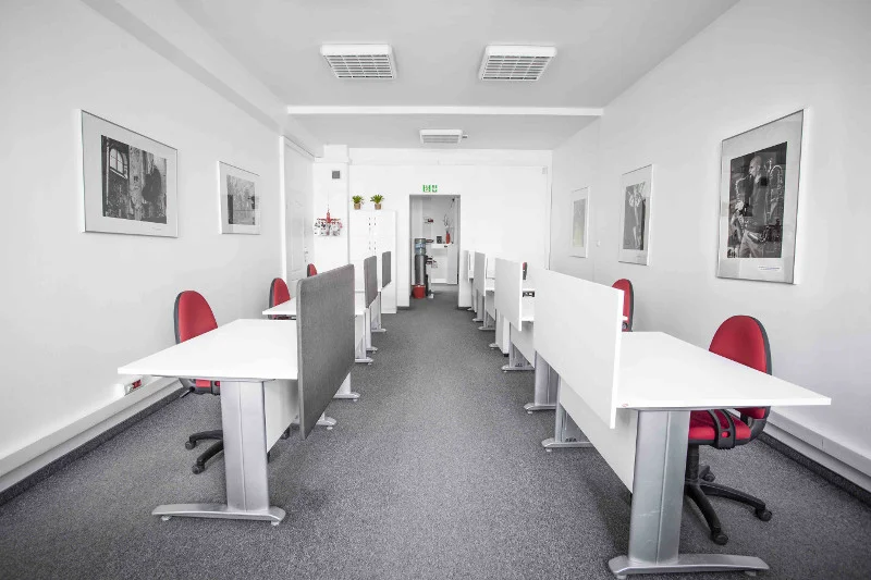 Wnętrze coworkingu Idea Place.