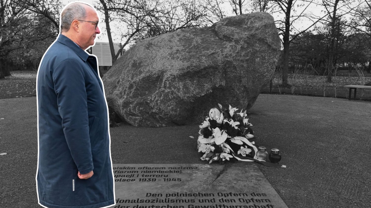 Czarzasty o reparacjach od Niemiec. 55 tys. osób poszkodowanych przez wojnę czeka na pieniądze Włodzimierz Czarzasty z tymczasowym Pomnikiem polskich ofiar wojny. Marszałek Sejmu rozmawiał z niemiecką prasą o reparacjach wojennych.