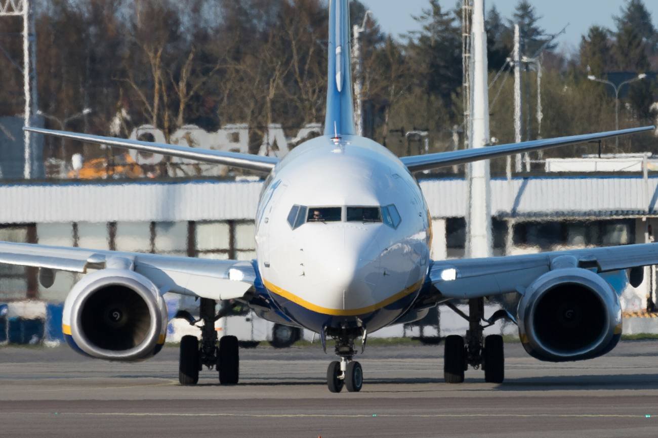 Samolot linii Ryanair