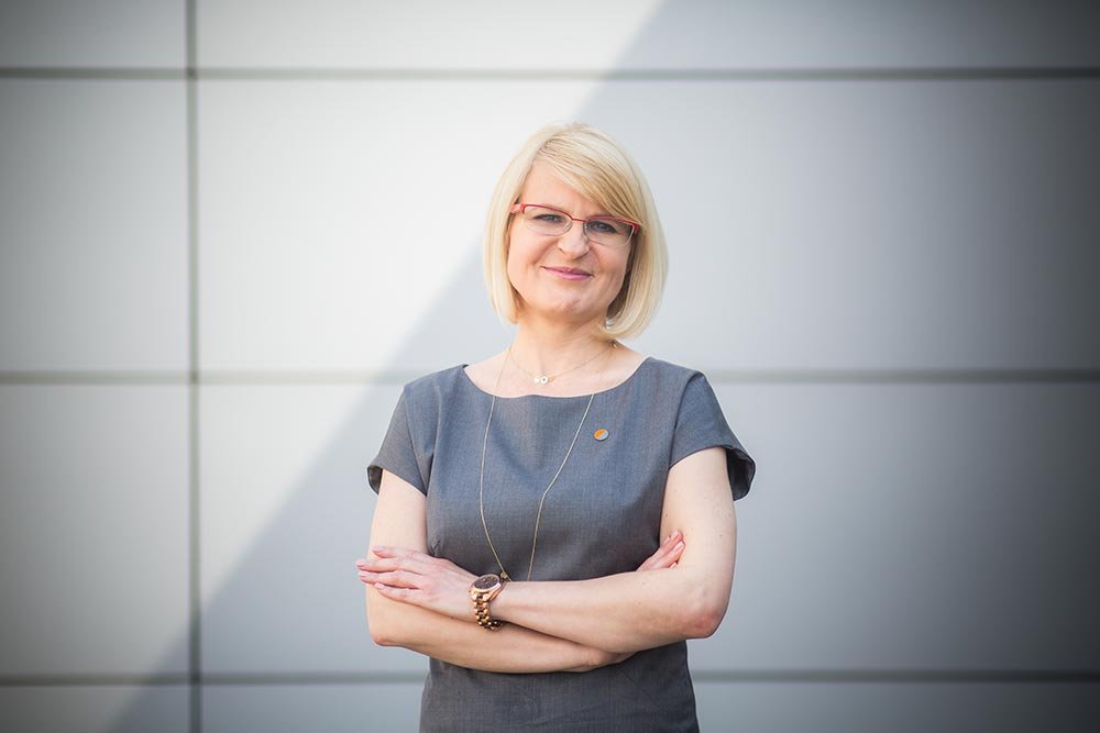 Prezes zarządu Macrologic Barbara Skrzecz-Mozdyniewicz