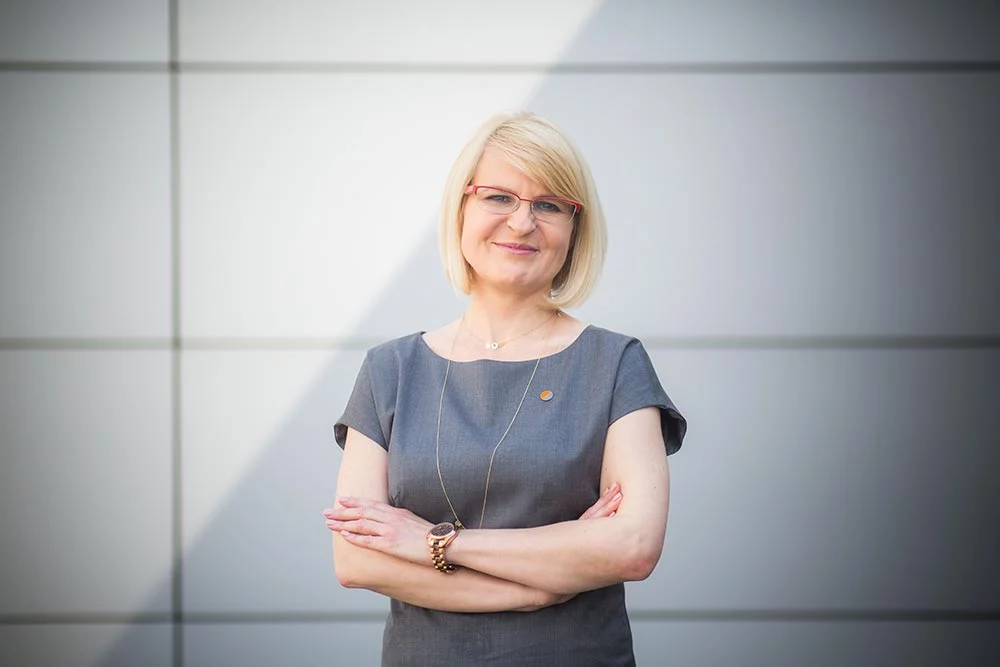 Prezes zarządu Macrologic Barbara Skrzecz-Mozdyniewicz
