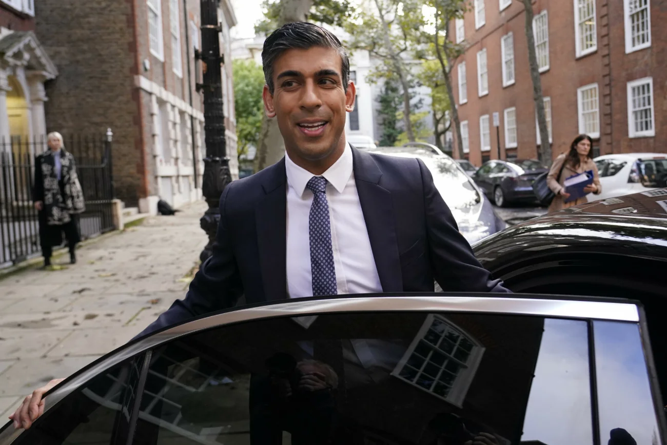 Premier Wielkiej Brytanii Rishi Sunak