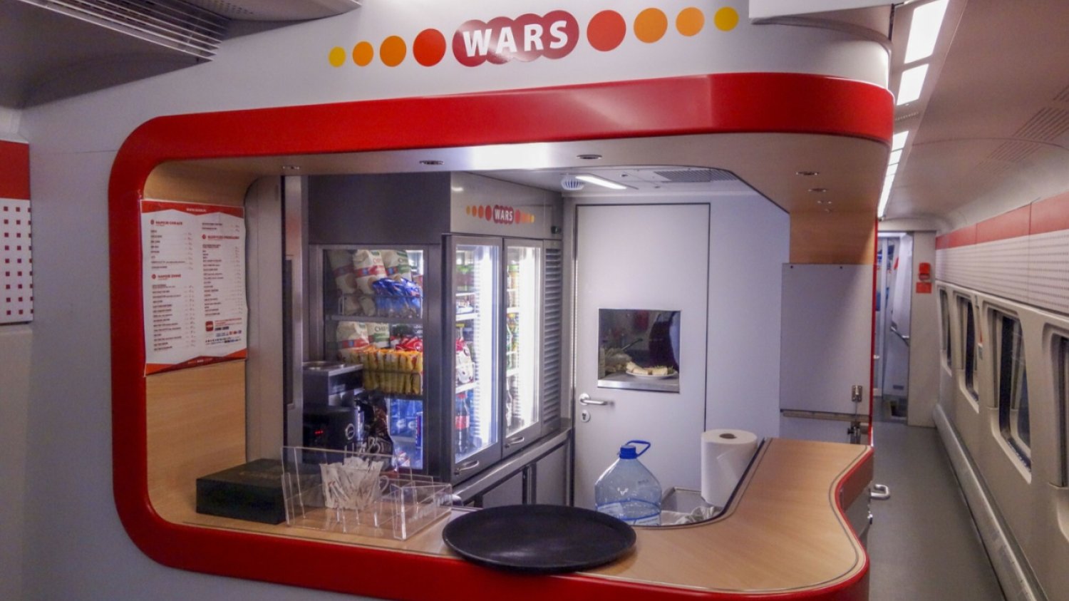 Wars w pociągu PKP.