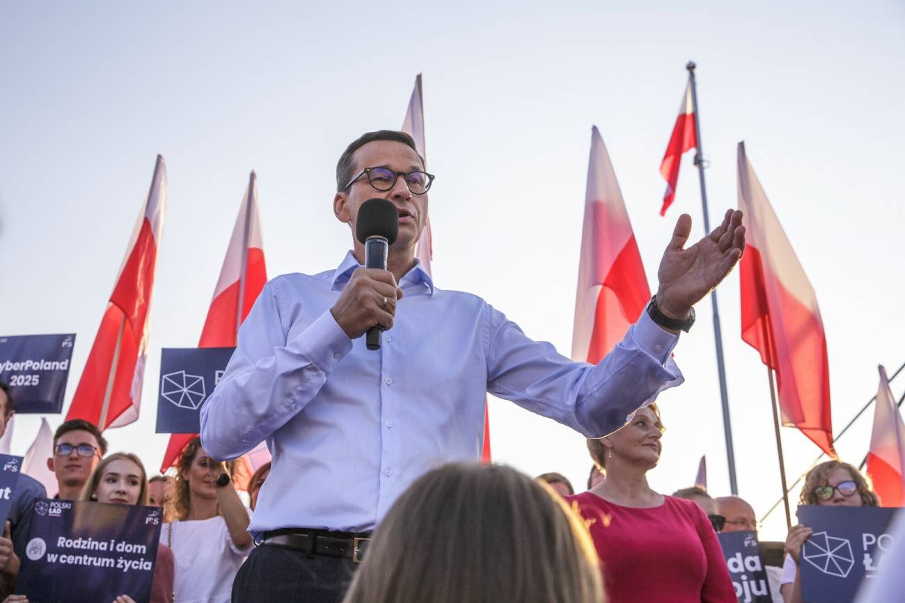 Premier Mateusz Morawiecki w Tykocinie