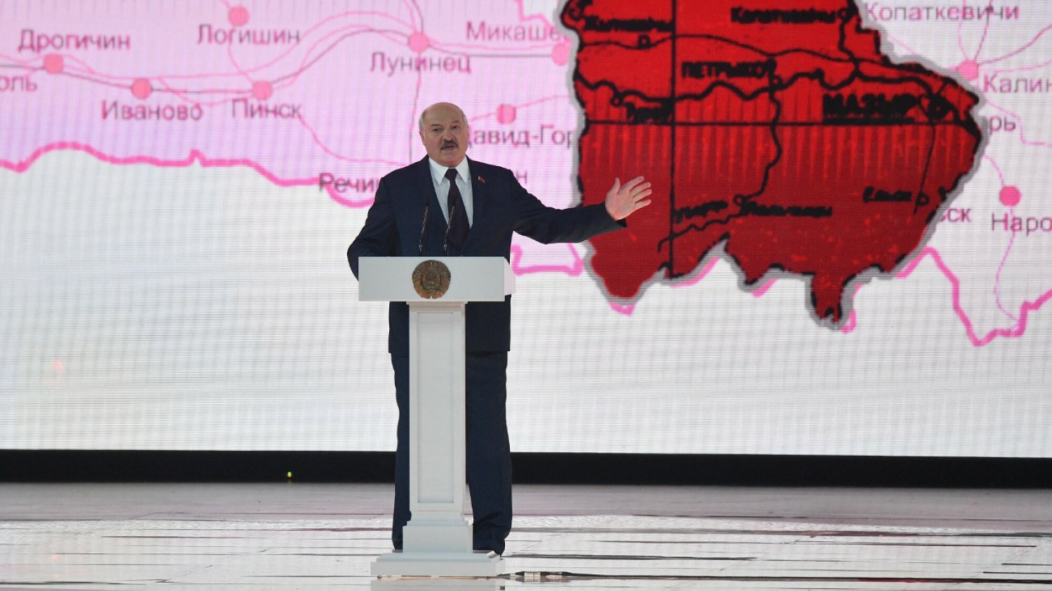Alaksandr Łukaszenka, prezydent Białorusi.