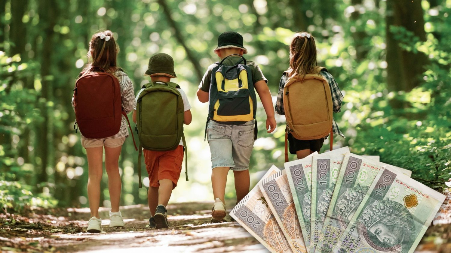 Dofinansowanie kolonii i obozów 2026. Odbierz 3 tys. zł od firmy i nie płać ani grosza podatku. Dzieci podczas kolonii/obozu, pieniądze.