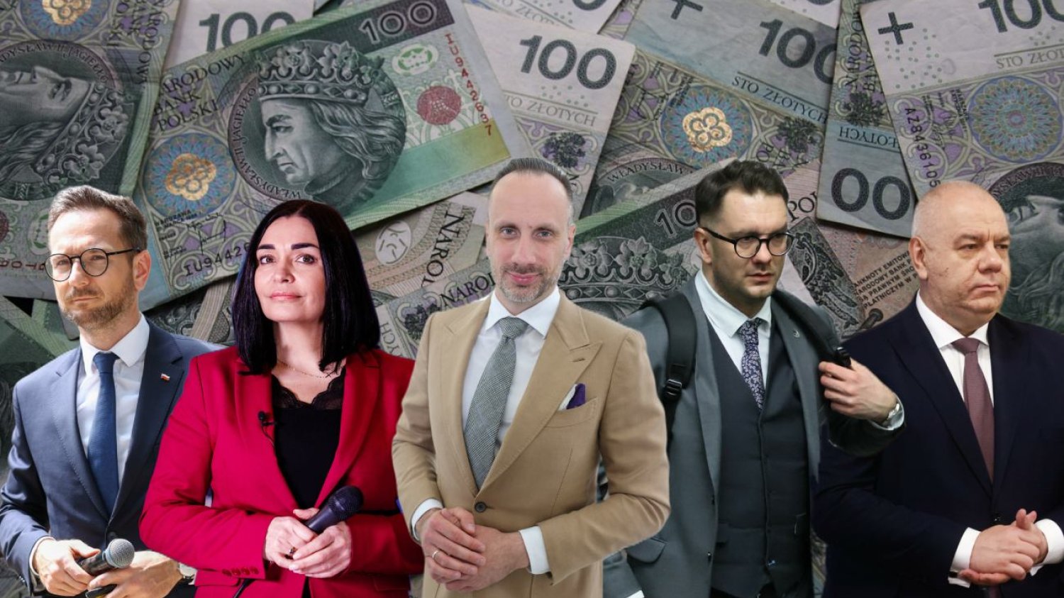 Waldemar Buda, Magdalena Sroka, Janusz Kowalski, Łukasz Mejza, Jacek Sasin.