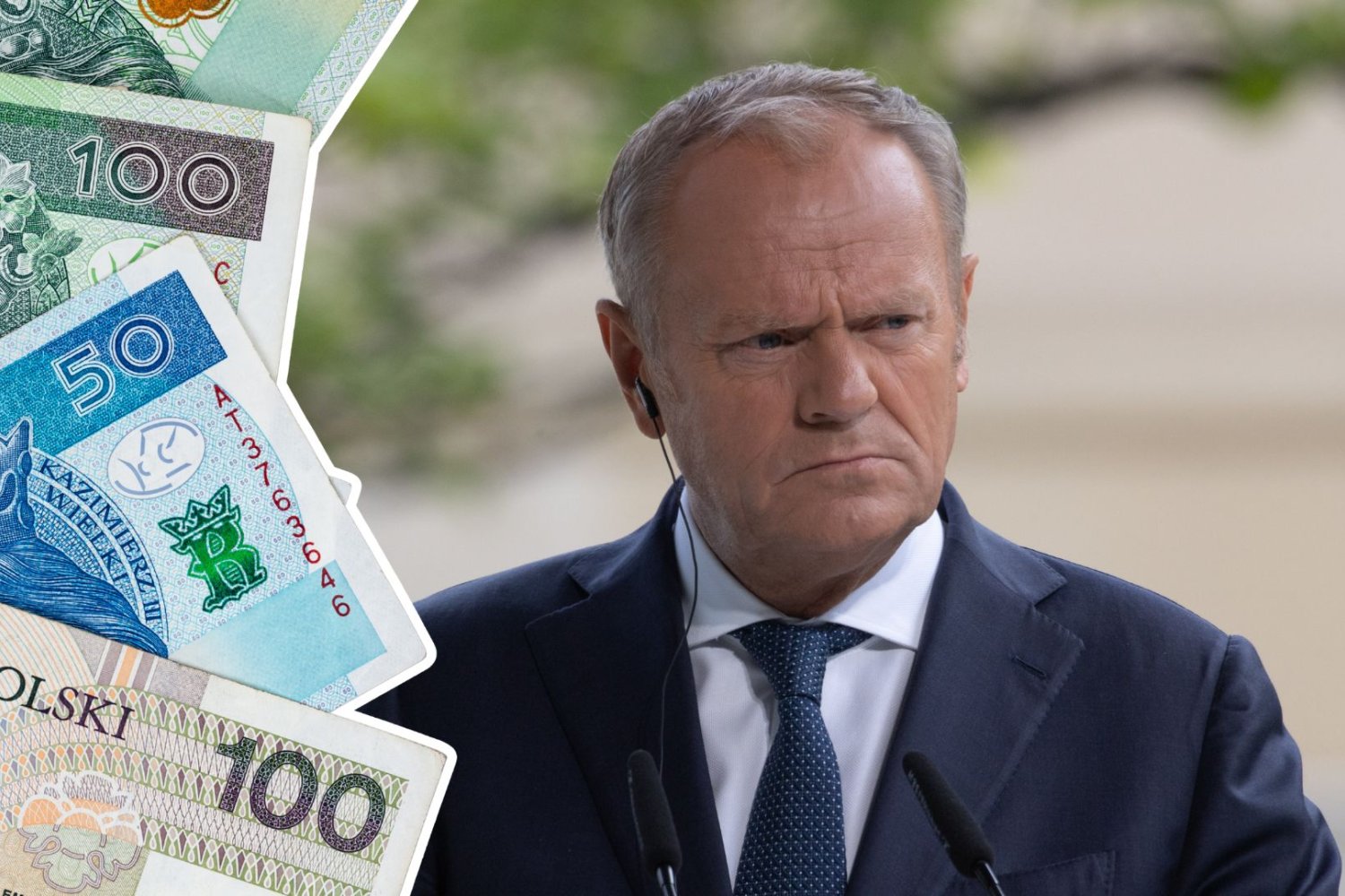 Donald Tusk, pieniądze.
