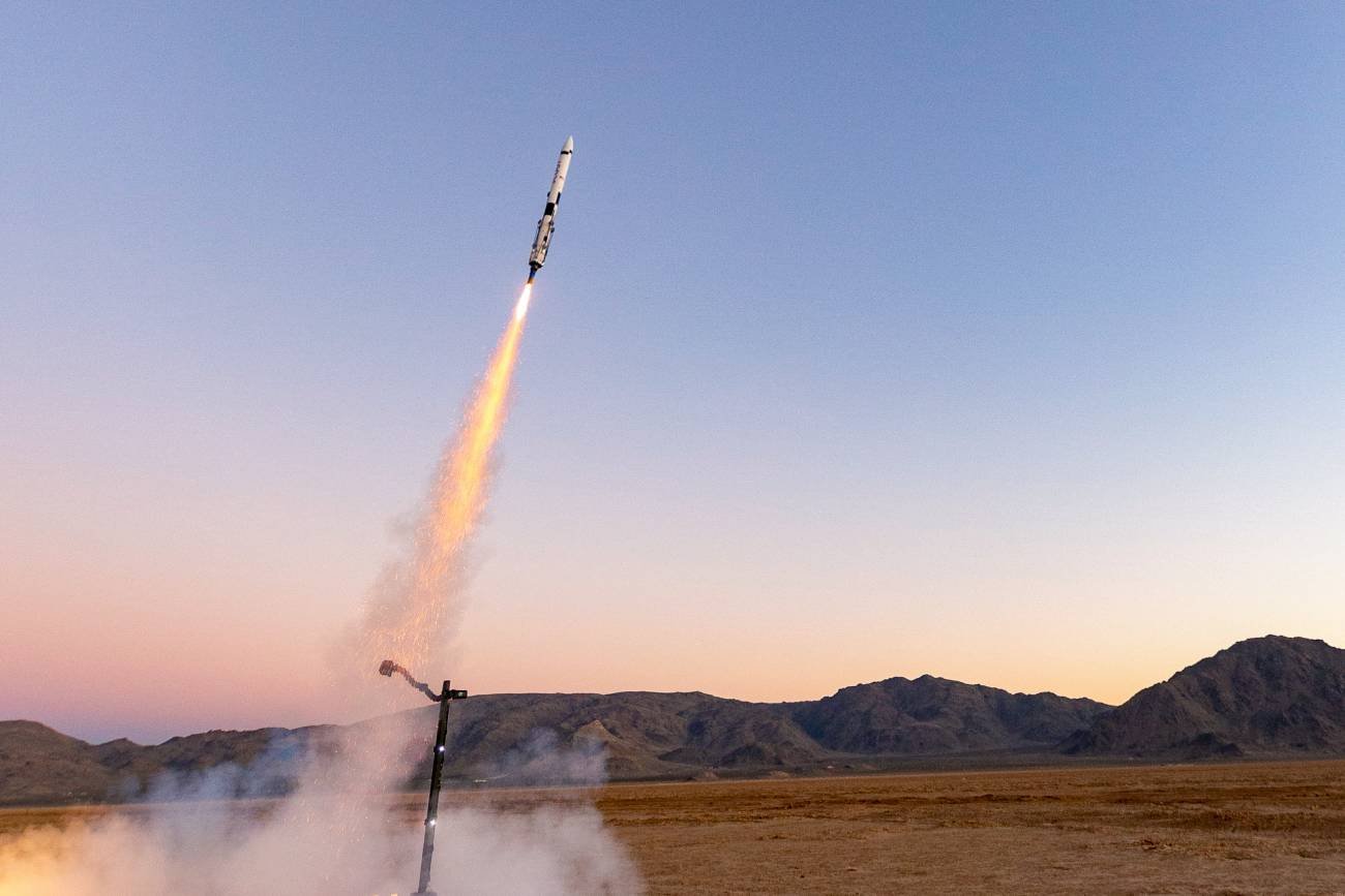 Start modelu rakiety BPS.space Scout F