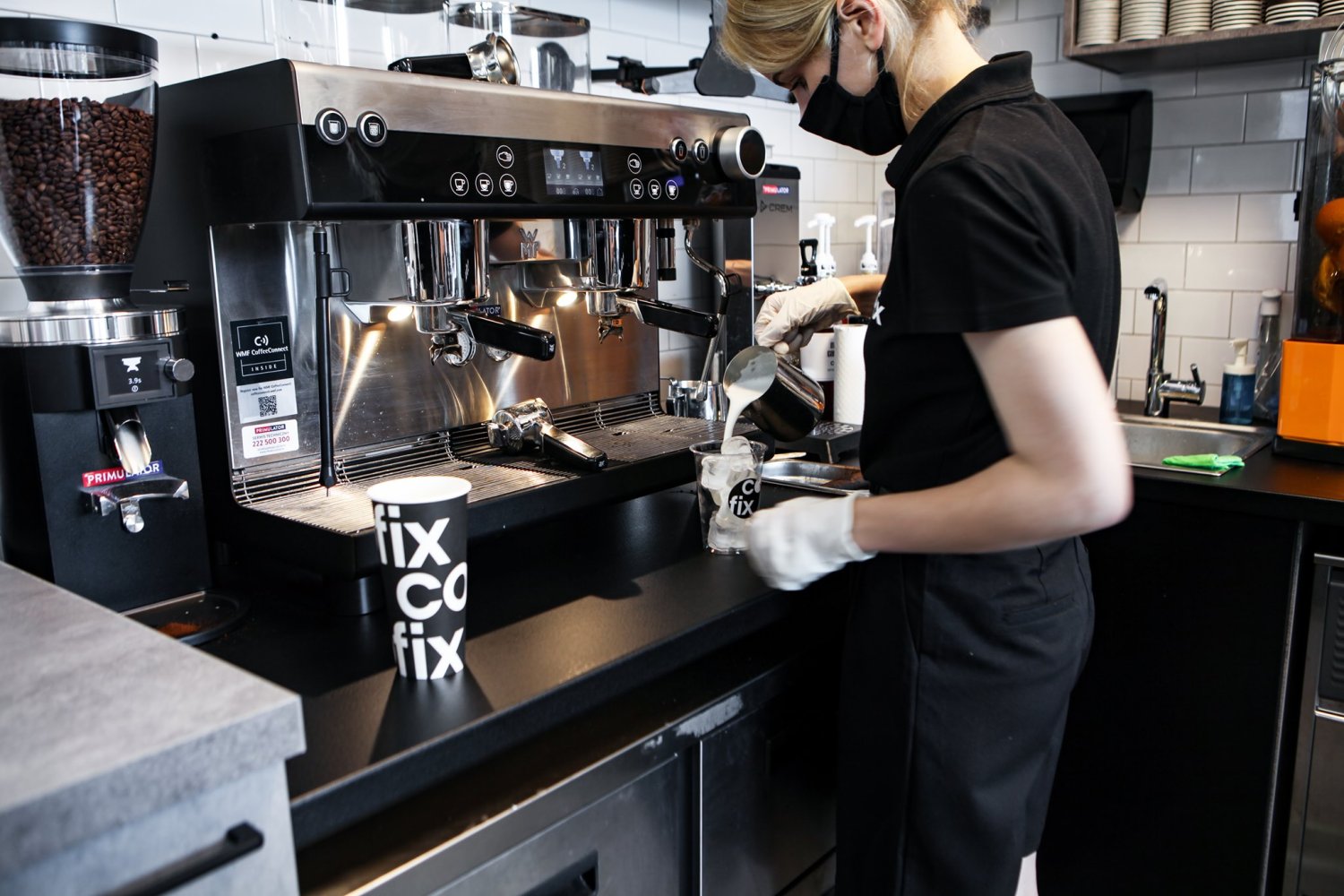 Jeden z lokali sieci - przy ulicy Świętokrzyskiej w Warszawie.