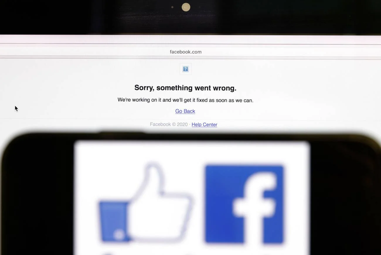 Kolejna awaria na Facebook'u.