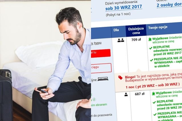 Treść, odpowiednie barwy - wszystko służy jak najszybszej sprzedaży tego, co serwis chce sprzedać