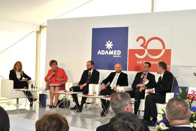 W uroczystości otwarcia nowego Centrum Adamedu wziął udział również premier Mateusz Morawiecki