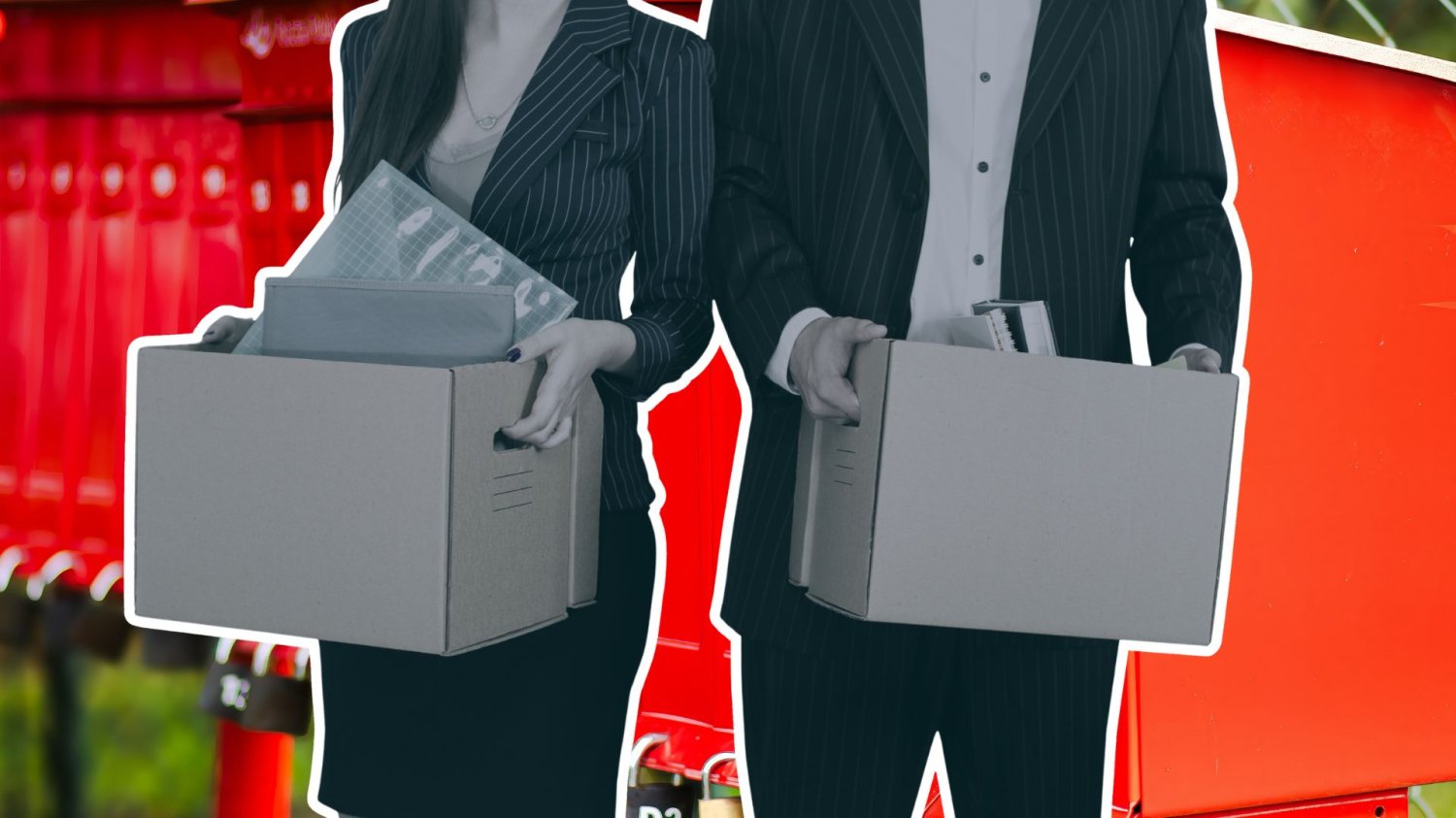 Padł rekord zwolnień grupowych w Polsce. Za połowę odpowiada państwowa spółka Zwalniane osoby na tle skrzynek pocztowych. Padł rekord zwolnień grupowych w Polsce.
