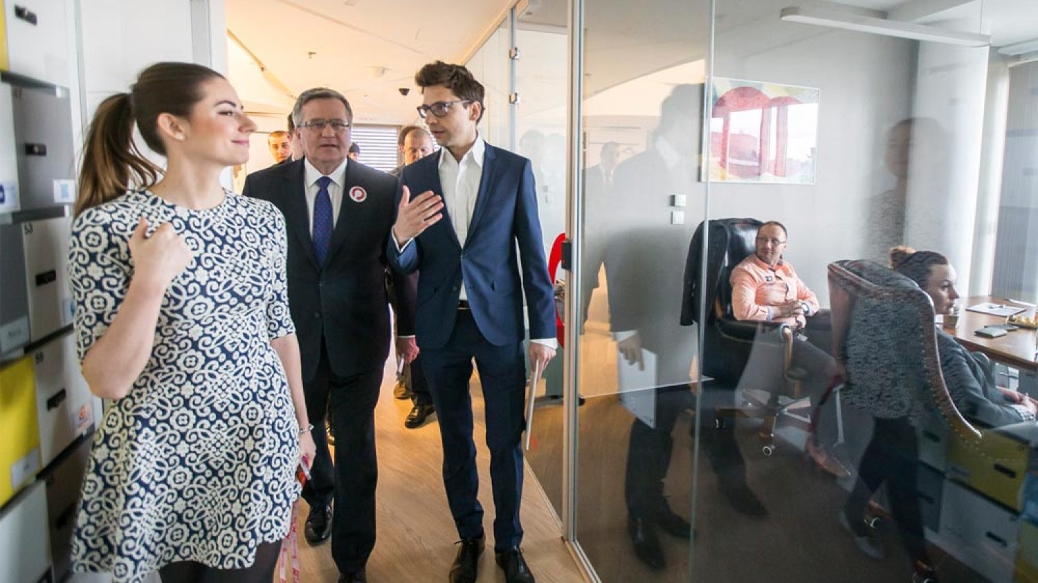 Bronisław Komorowski i Dariusz Żuk