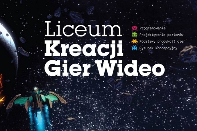 Warszawska Szkoła Filmowa zapowiedziała otwarcie w przyszłym roku pierwszego w Polsce liceum uczącego sztuki projektowania gier komputerowych