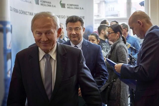 Minister Enegrii, Krzysztof Tchórzewski (z lewej)