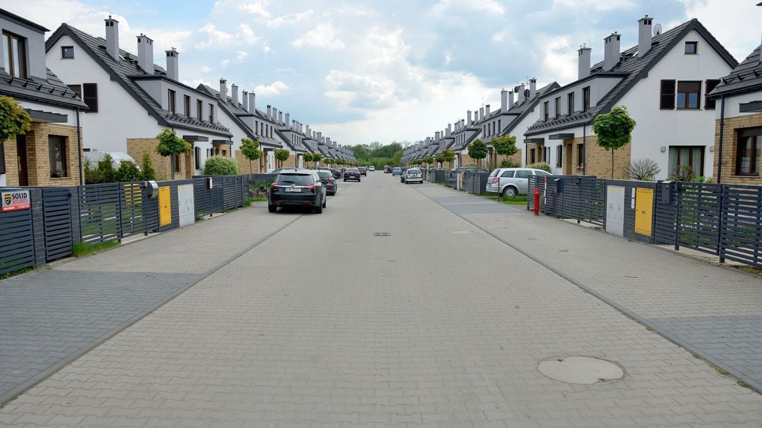Jedno w wrocławskich osiedli domków