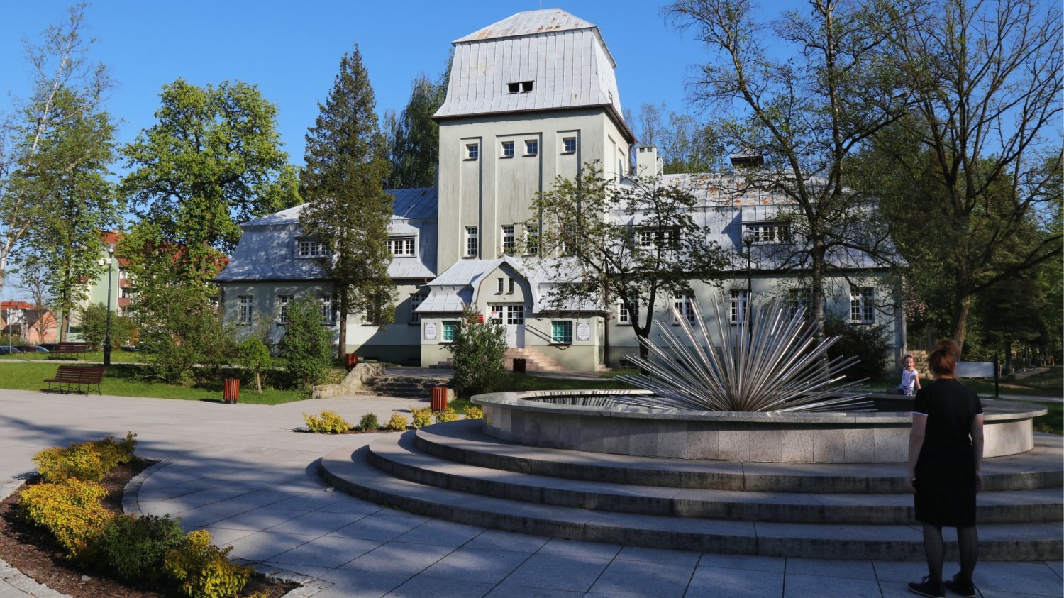 Park Zdrojowy w Jastrzębiu-Zdroju.