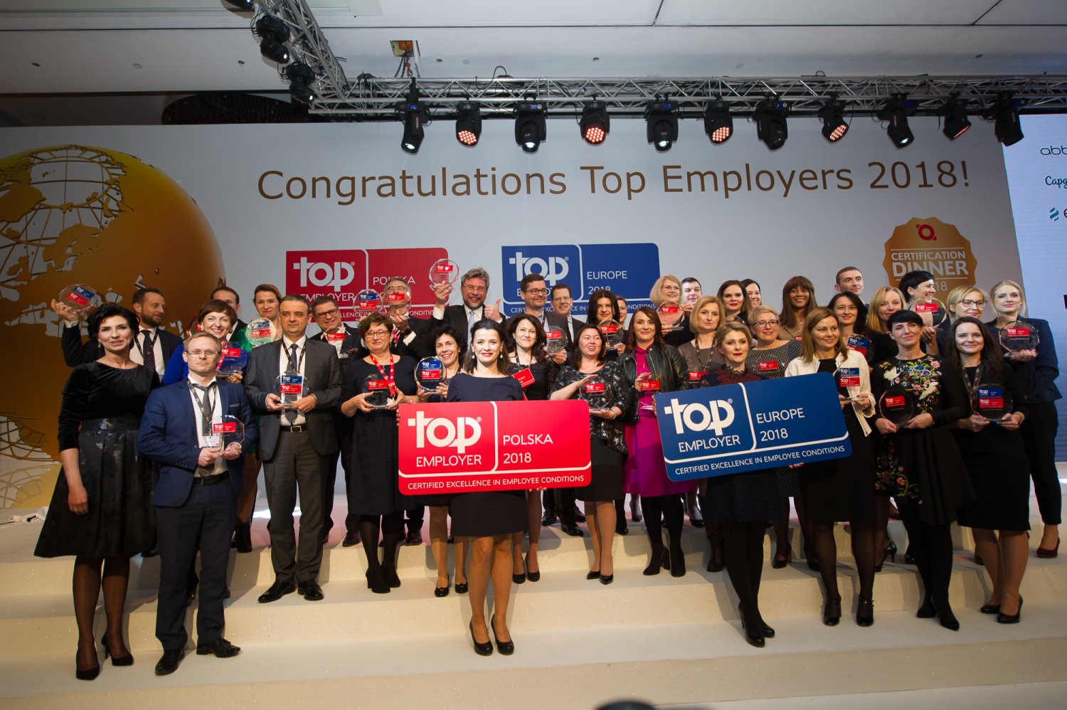W czwartek 1 lutego 2018 r. odbyła się gala, na której rozdano nagrody "Top Employers Polska 2018".