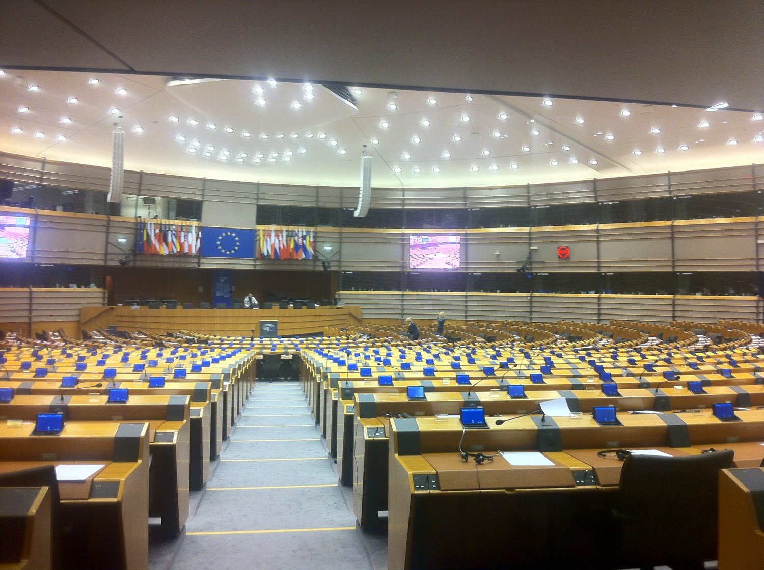 Parlament Europejski w Brukseli