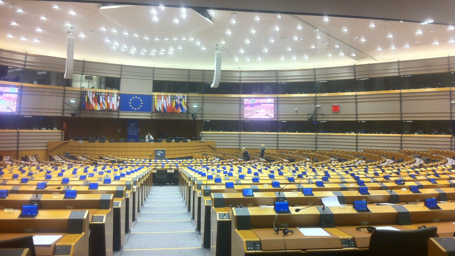 Parlament Europejski w Brukseli