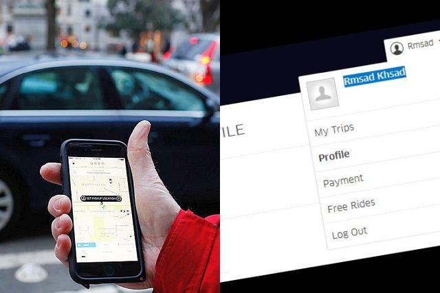 Setki użytkowników Ubera ze zdumieniem odkrywają, że nazywają się Rmsad Khsad