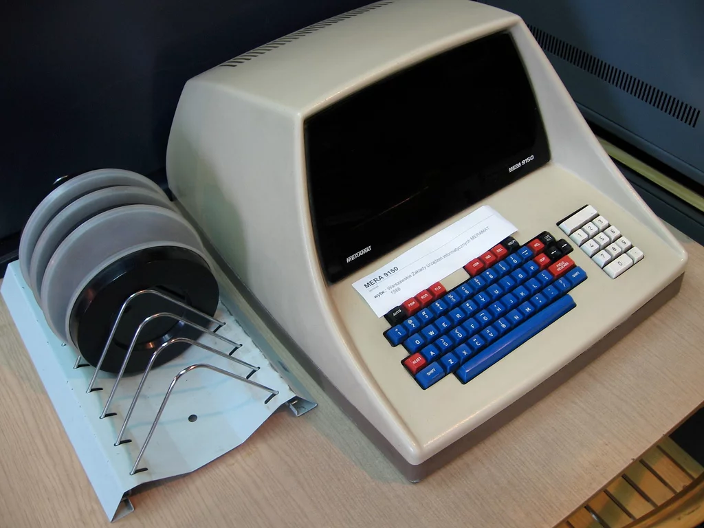 Komputer Mera 9150, który zobaczyć można m.in. w Muzeum Techniki w Warszawie.