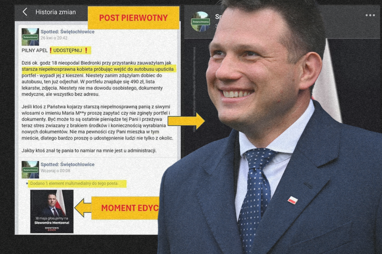 Tajemnicze reklamy Sławomira Mentzena. Wykorzystali dobrą wolę internautów