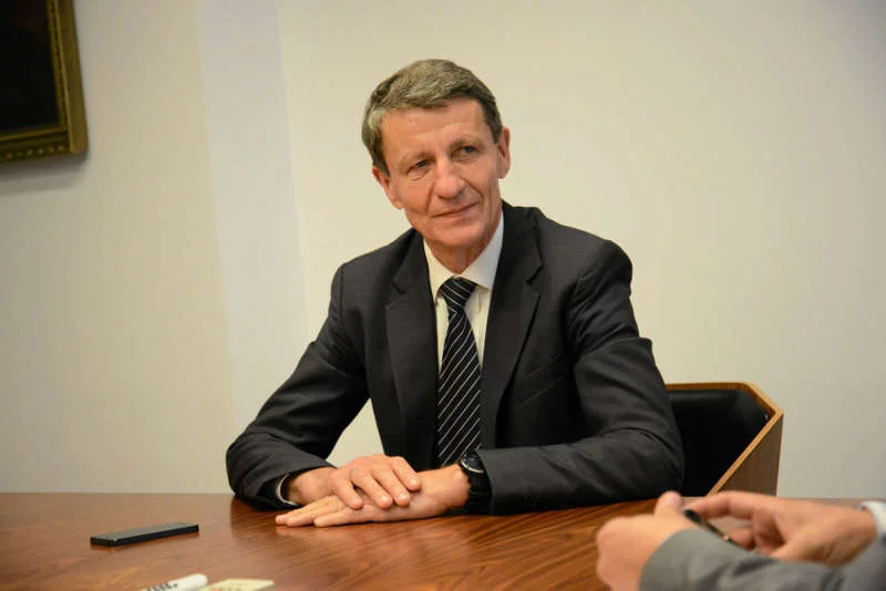 Minister Skarbu Andrzej Czerwiński, który ma doprowadzić do zrealizowania planu na nową NKW