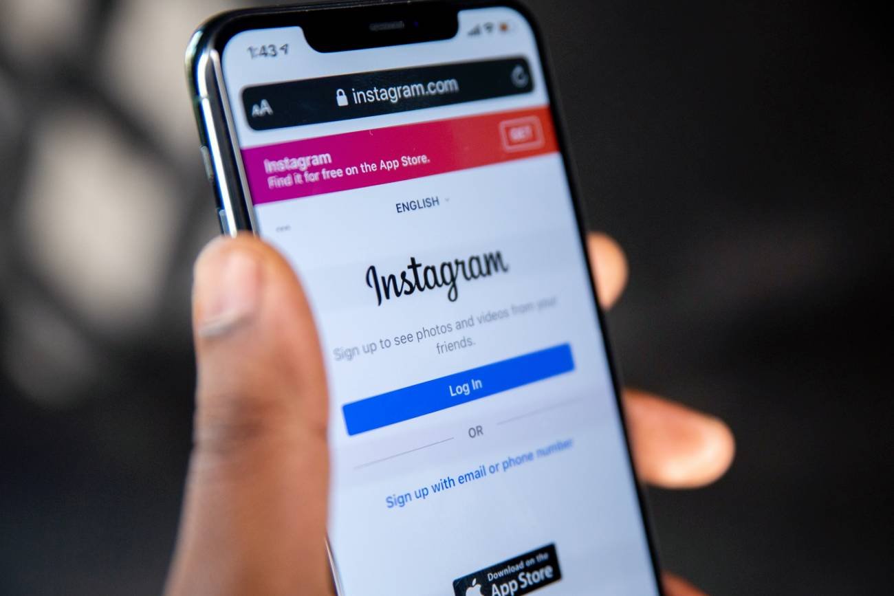 Instagram na smartfonie