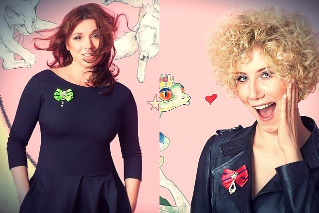 Basia Kwiecień i Kasia Rowińska, czyli właścicielka House of April i jej prawa ręka