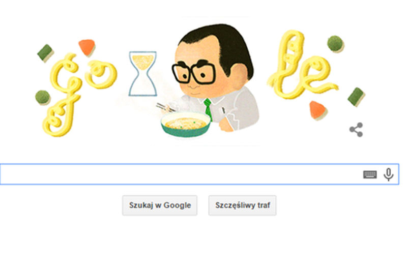 Momofuku Ando wynalazł „zupki chińskie”, ratunek dla wielu studentów i pracoholików. Przypomniał o nim Google.