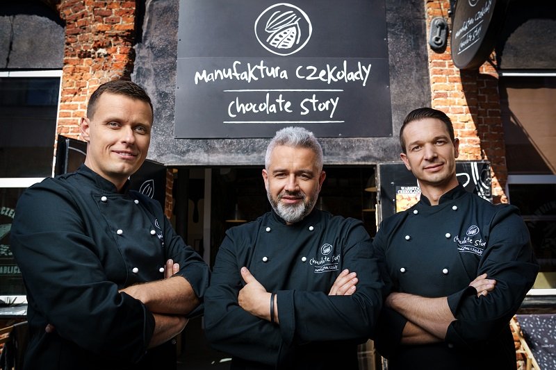 Tomasz Sienkiewicz, Marcin Parzyszek i Krzysztof Stypułkowski, którzy stoją za projektem Las Vegans.