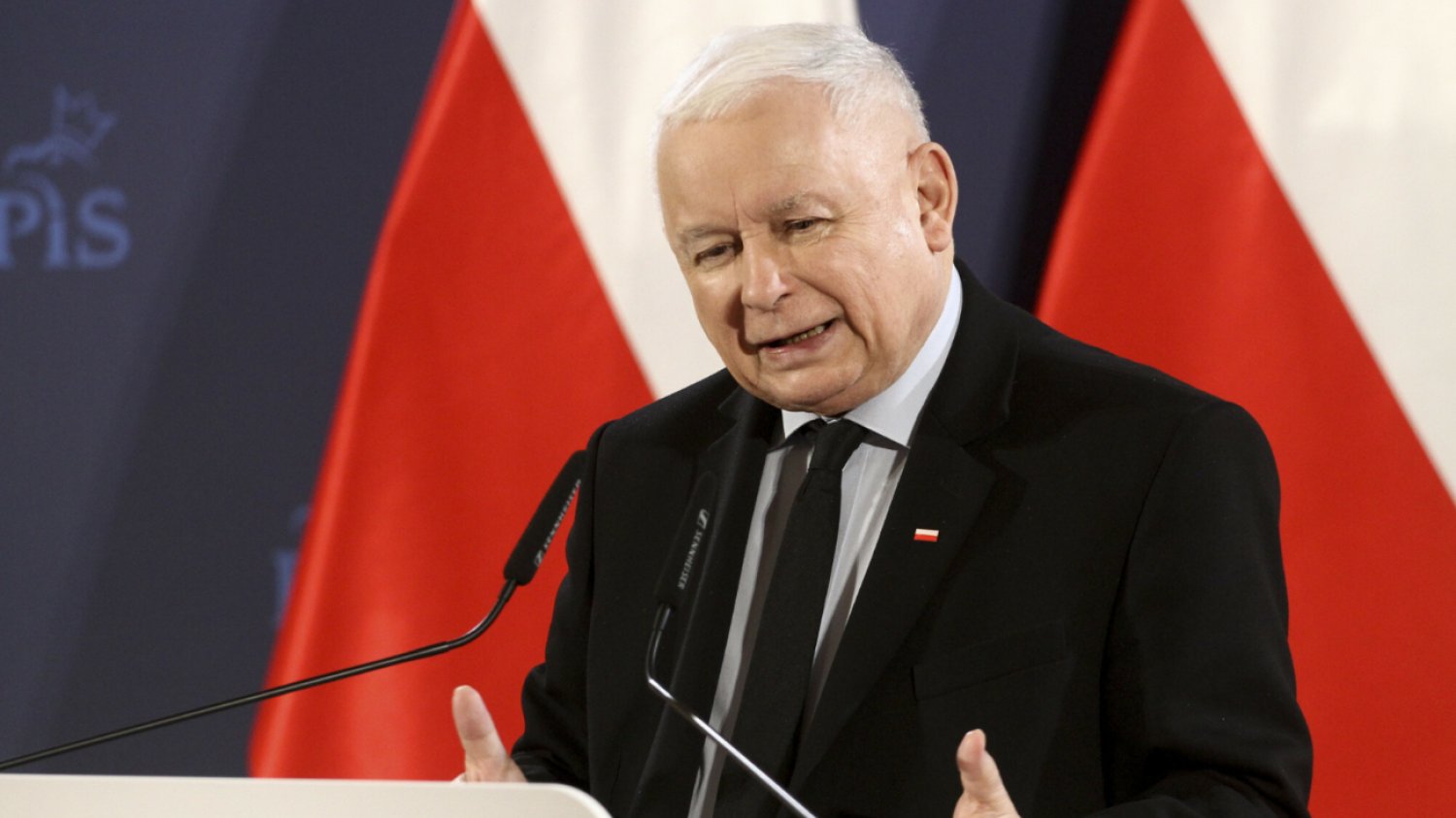 Prezes PiS Jarosław Kaczyński