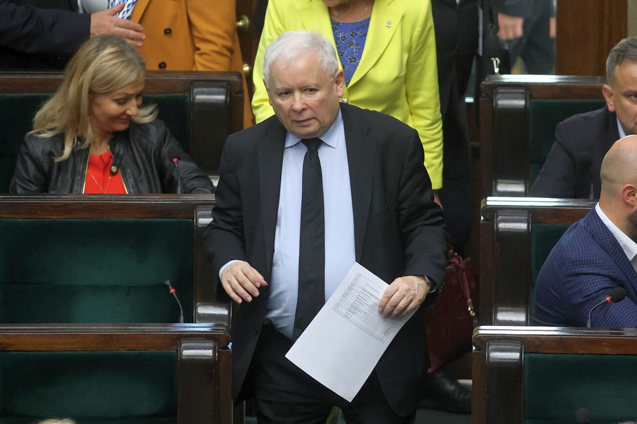 Prezes PiS Jarosław Kaczyński chciałby waloryzacji 500+, ale niczego nie obiecuje