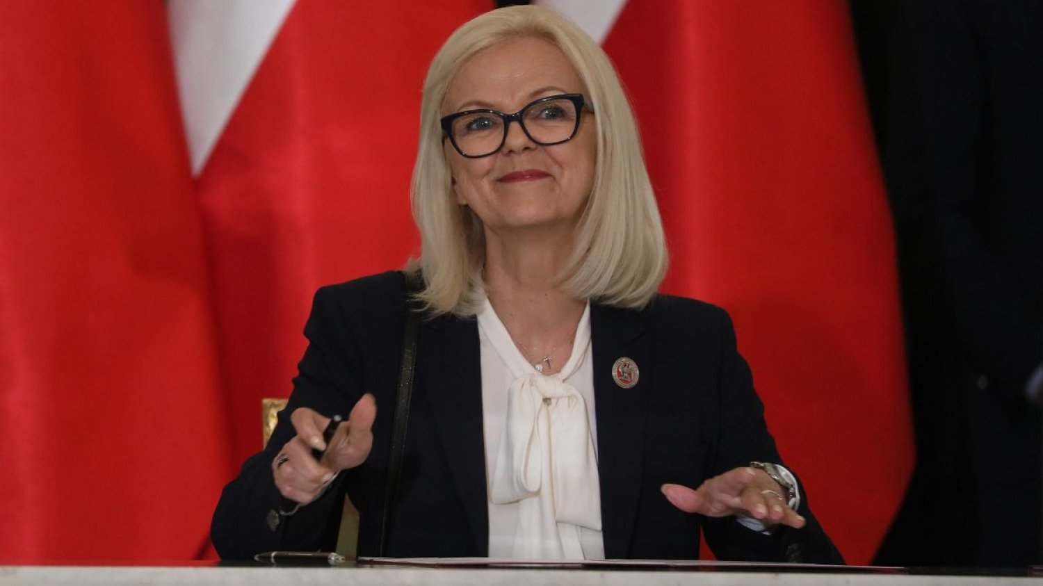 Bożena Borys-Szopa chwali się wyjątkowo niskim bezrobociem.