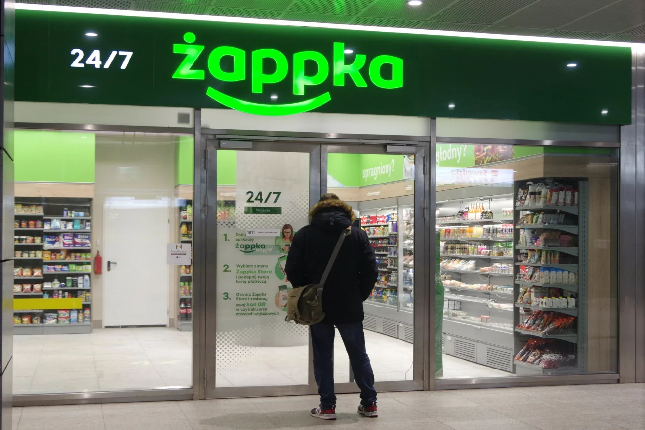 W Żabce w Świonujściu pojawił się nietypowy komunikat