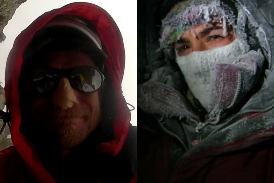 Tomasz Mackiewicz i Elisabeth Revol.