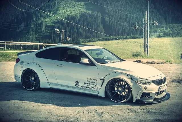 BMW F32, nagrodzony na targach Moto Show w Poznaniu