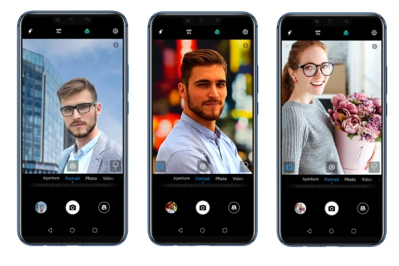 Efekt bokeh stał się modny wśród twórców selfie. Do zdjęcia dodamy go za pomocą aparatu 20 MP + 2 MP w modelu Huawei Mate 20 lite