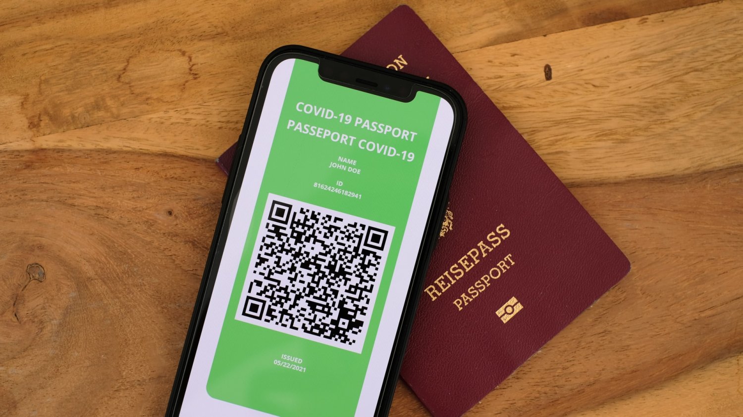 Paszport covidowy w telefonie
