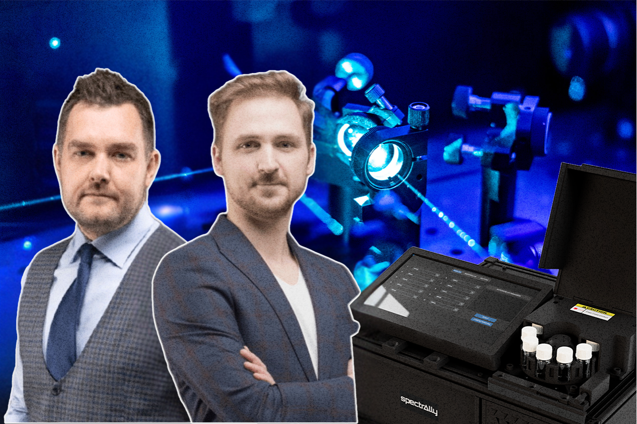 Robert Stachurski i Bartosz Kawa oraz Spectrally.