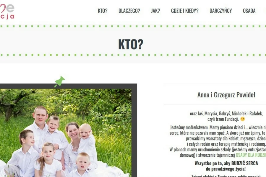 Fundacja Filome to przedsięwzięcie Anny i Grzegorza Powideł.