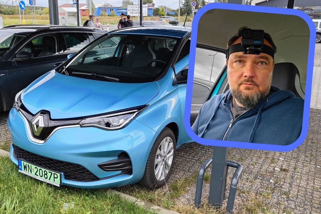 Przed niewyścigiem, ktoś założył mi na głowę kamerkę. Ale filmu nie widziałem. Naprawdę nie przeklinałem...