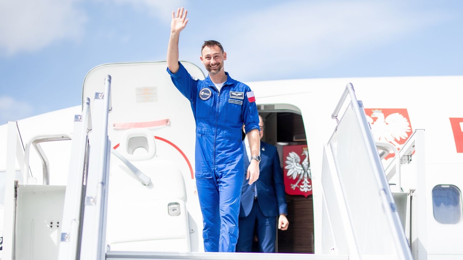 Wyścig z toalety do zamrażarki. Polscy naukowcy badają właśnie fekalia astronautów. Sławosz Uznański-Wiśniewski, polski astronauta.