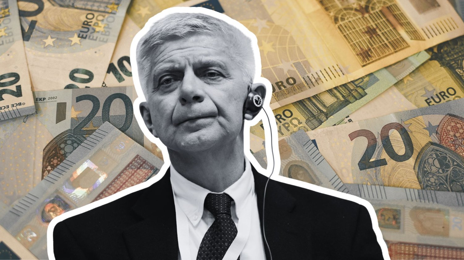 "Po jaką cholerę trzymamy bilion rezerw?". Prof. Belka masakruje mit niezależności złotego prof. Marek Belka na tle banknotów euro