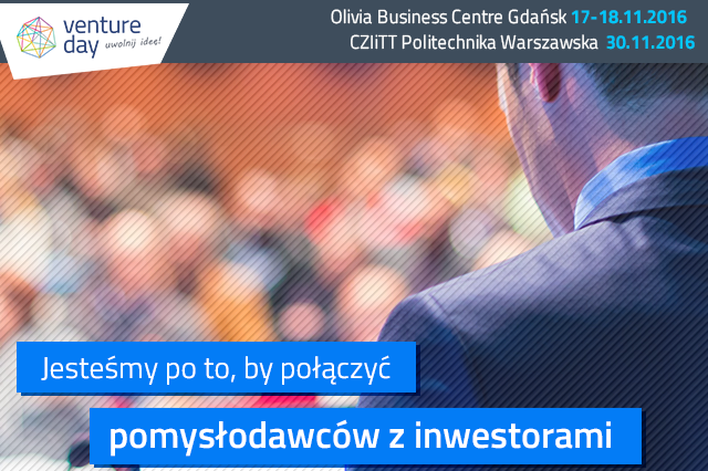 Venture Day to świetna okazja dla startupów poszukujących inwestora