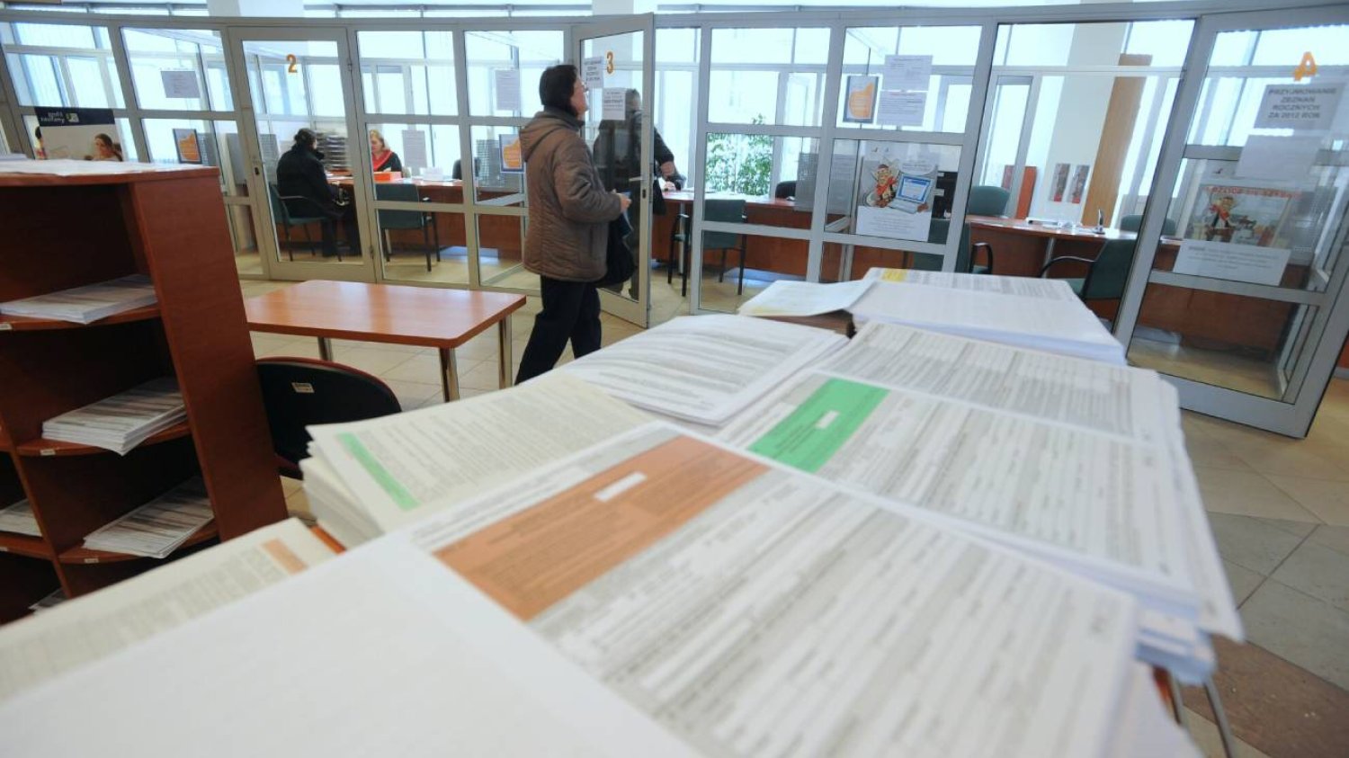 Formularze podatkowe w urzędzie skarbowym